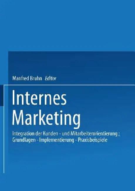 Internes Marketing (English, Bruhn Manfred)