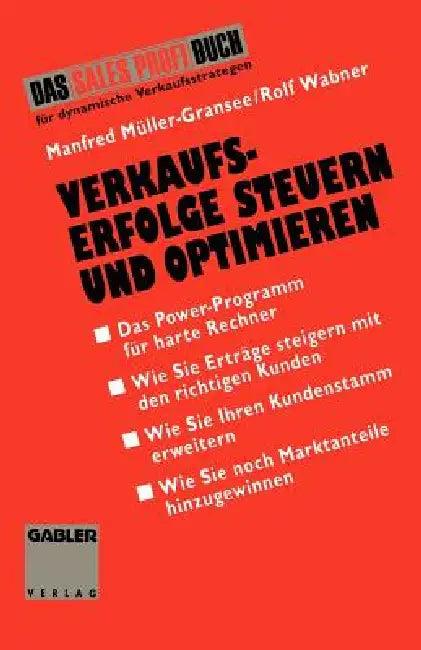 Verkaufserfolge Steuern Und Optimieren (English, Manfred Müller-Gransee | Rolf Wabner)