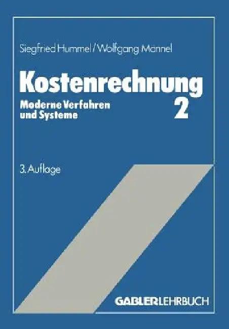 Kostenrechnung 2 (English, Siegfried Hummel | Wolfgang Männel)