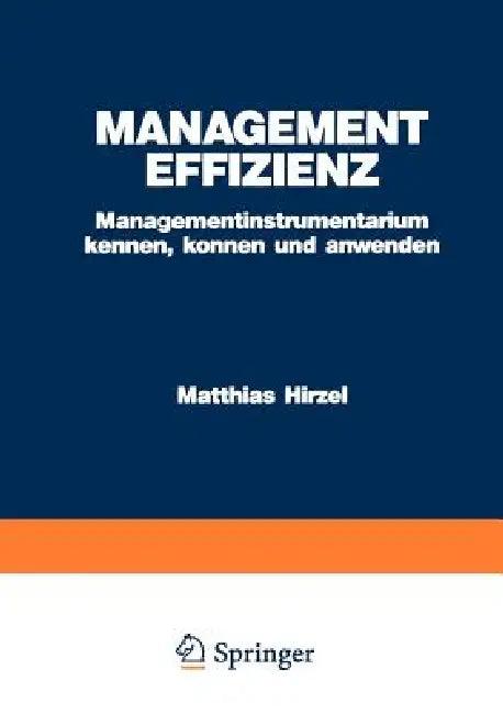 Management Effizienz (English, Matthias Hirzel)