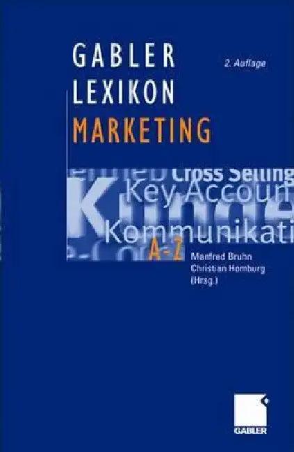 Gabler Lexikon Marketing (English, Manfred Bruhn | Christian Homburg)