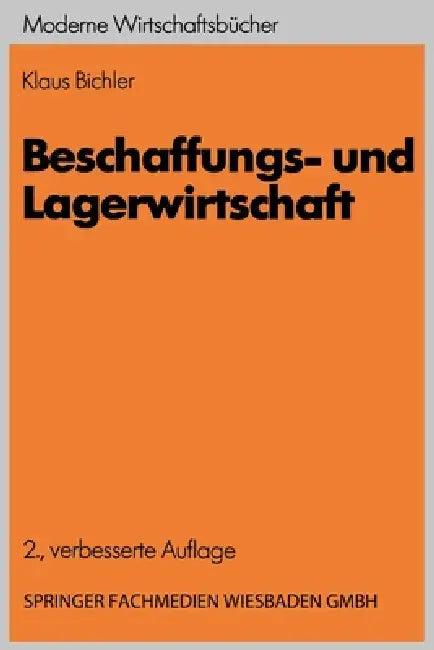 Beschaffungs- und Lagerwirtschaft (English, Klaus Bichler)