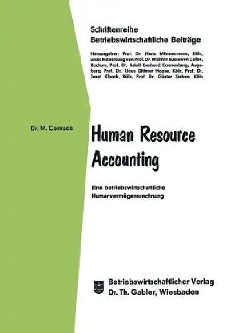 Human Resource Accounting (English, Michael Conrads)
