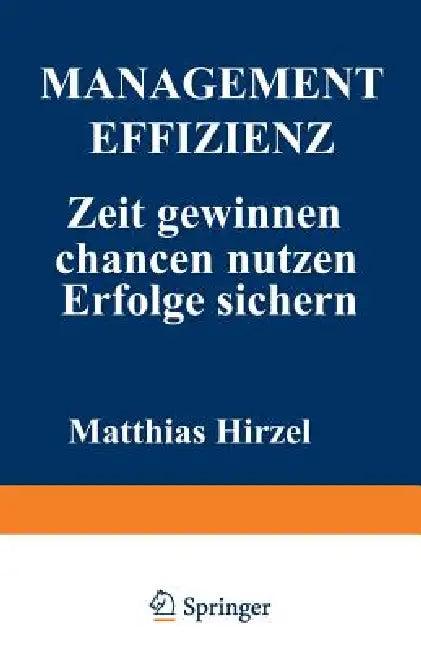 Management Effizienz (English, Matthias Hirzel)