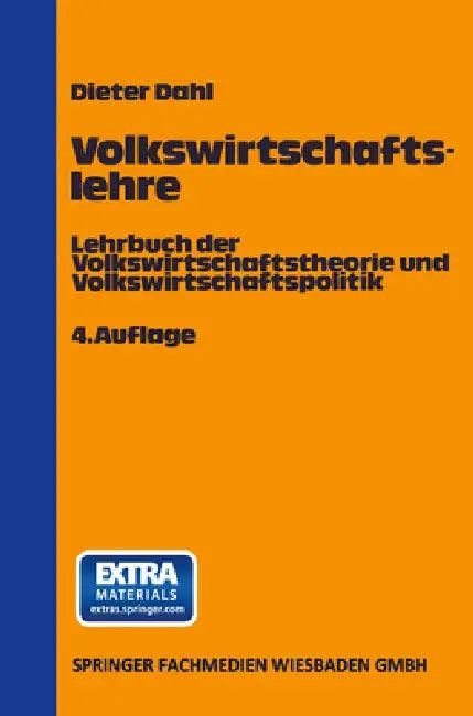 Volkswirtschaftslehre (English, Dieter Dahl)