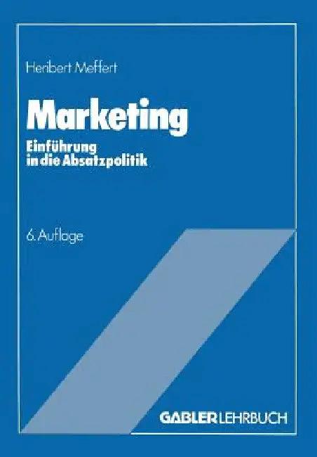 Marketing (English, Heribert Meffert)