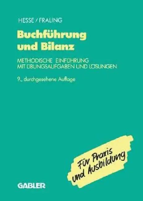 Buchführung Und Bilanz (English, Kurt Hesse | Rolf Fraling)