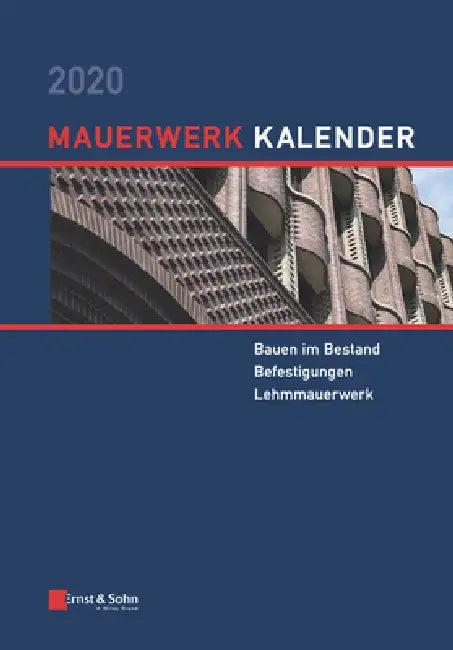 Mauerwerk-Kalender 2020 (English, Wolfram Jäger)