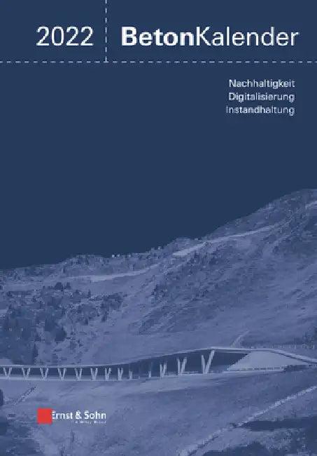 Beton-Kalender 2022 (English, Konrad Bergmeister)