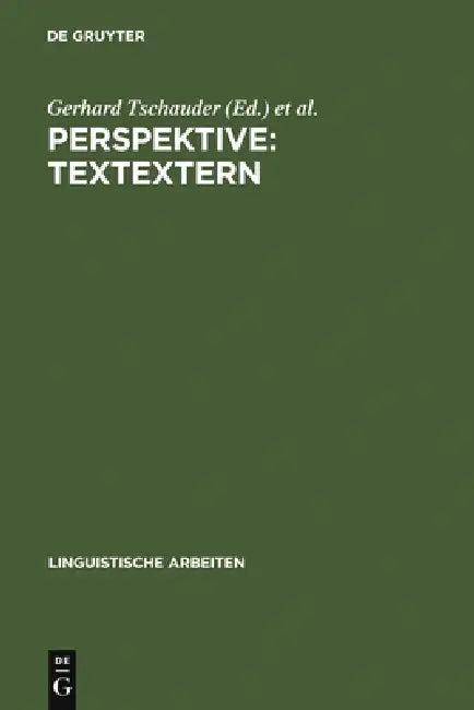 Perspektive (English, Gerhard Tschauder | Edda Weigand)