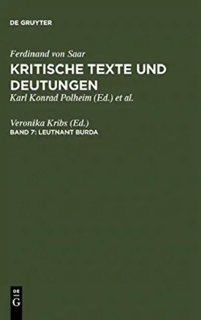 Leutnant Burda (English, Veronika Kribs)