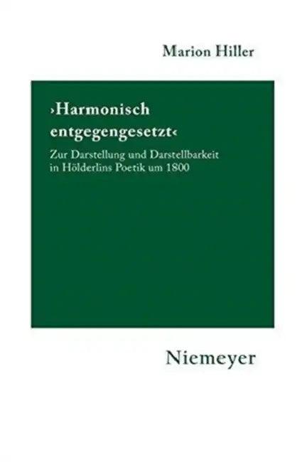 'Harmonisch Entgegengesetzt' (English, Marion Hiller)