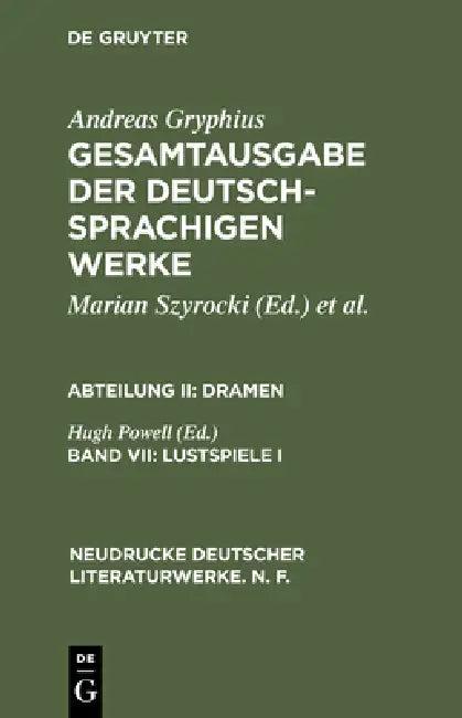 Lustspiele I (English, Hugh Powell)