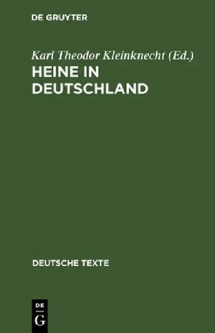 Heine in Deutschland (English, Karl Theodor Kleinknecht)