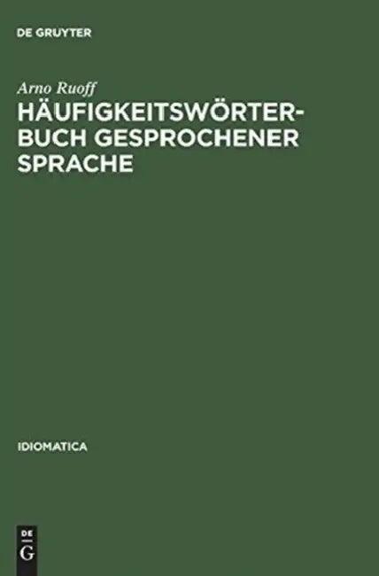Häufigkeitswörterbuch Gesprochener Sprache (English, Arno Ruoff)