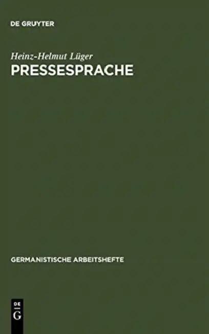 Pressesprache (English, Heinz-Helmut Lüger)