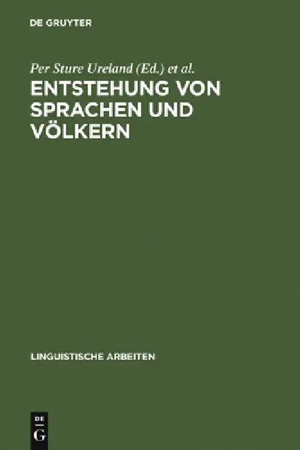 Entstehung von Sprachen und Völkern (English, Per Sture Ureland | Symposion Über Sprachkontakt in Europa)