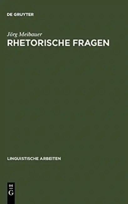 Rhetorische Fragen (English, Jörg Meibauer)