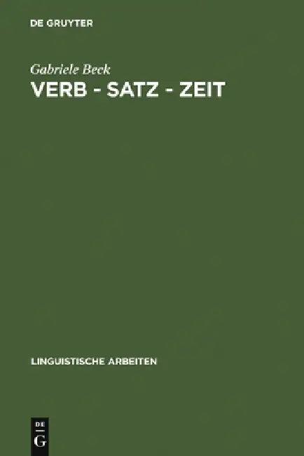 Verb - Satz - Zeit (English, Gabriele Beck)