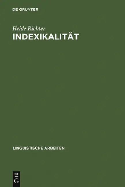 Indexikalität (English, Heide Richter)