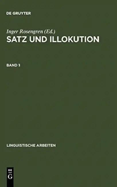 Satz und Illokution (English, Inger Rosengren)
