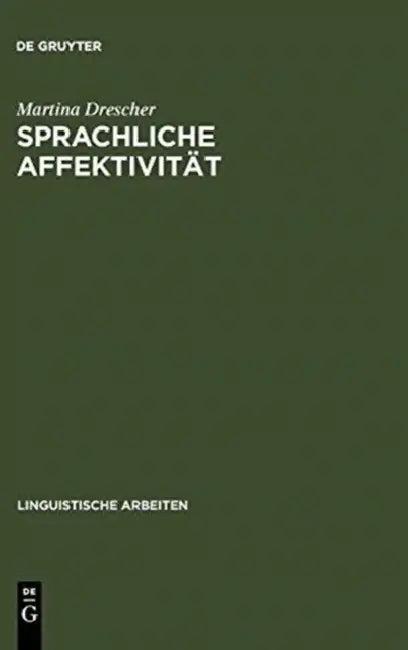 Sprachliche Affektivität (English, Martina Drescher)