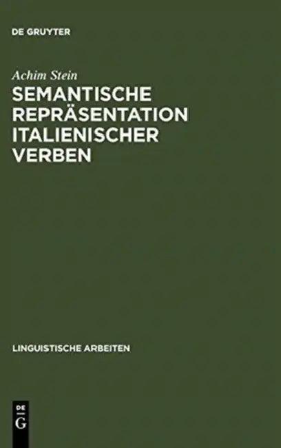 Semantische Repräsentation italienischer Verben (English, Achim Stein)