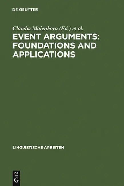 Event Arguments (English, Claudia Maienborn)