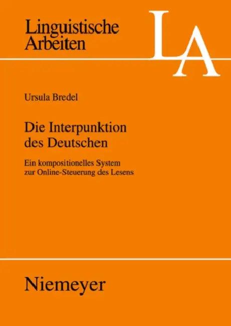 Die Interpunktion des Deutschen (English, Ursula Bredel)