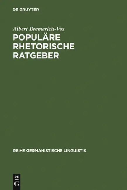 Populäre rhetorische Ratgeber (English, Albert Bremerich-Vos)
