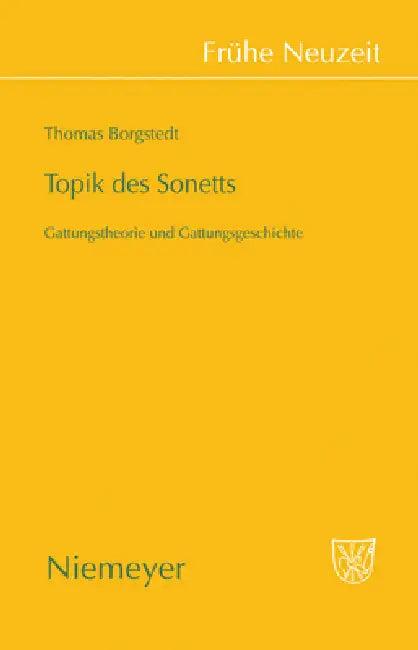 Topik des Sonetts (English, Thomas Borgstedt)