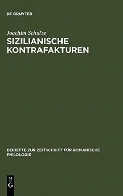 Sizilianische Kontrafakturen (English, Joachim Schulze)