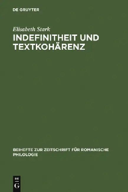 Indefinitheit und Textkohärenz (English, Elisabeth Stark)