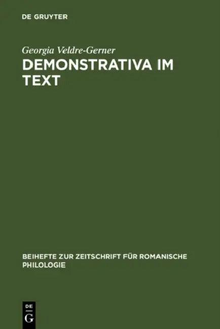 Demonstrativa im Text (English, Georgia Veldre-Gerner)