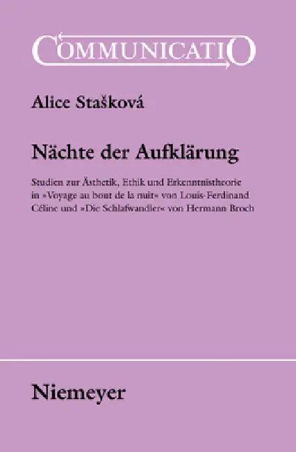 Nächte Der Aufklärung (English, Alice Staskovà)