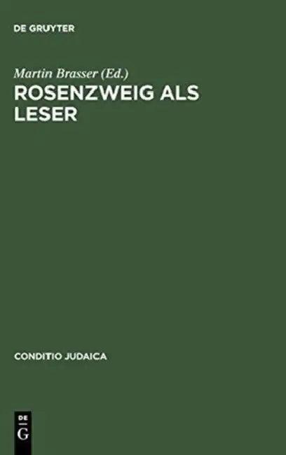 Rosenzweig ALS Leser (English, Martin Brasser)
