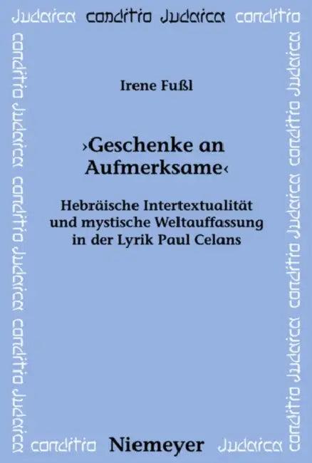 "Geschenke an Aufmerksame" (English, Irene Fußl)