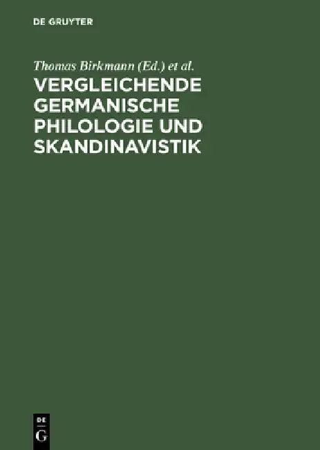 Vergleichende Germanische Philologie und Skandinavistik (English, Thomas Birkmann | Heinz Klingenberg | Damaris Nübling)