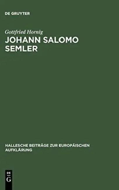 Johann Salomo Semler (English, Gottfried Hornig)