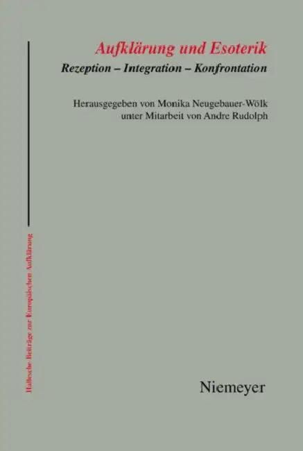 Aufklärung und Esoterik (English, Monika Neugebauer-Wölk)