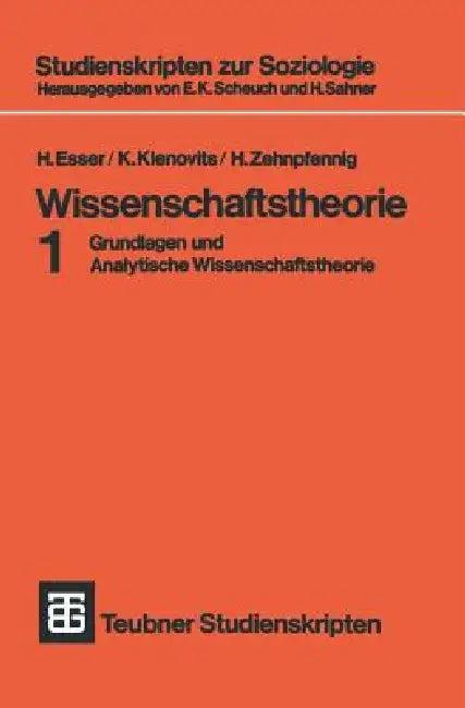Wissenschaftstheorie (English, H. Esser | K. Klenovits | H. Zehnpfennig)