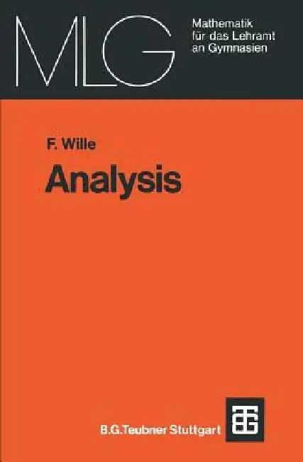 Analysis (English, Friedrich Wille)