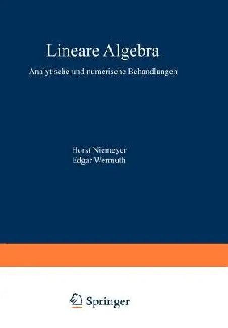 Lineare Algebra (English, Horst Niemeyer | Gisela Engeln-Müllges | Edgar Wermuth)