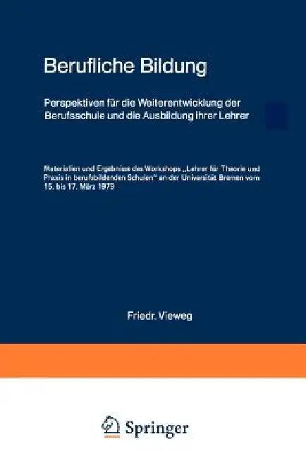 Berufliche Bildung (English, Felix Rauner | Gottfried Adolph)