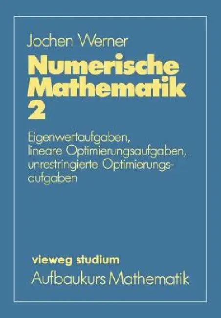 Numerische Mathematik (English, Jochen Werner)