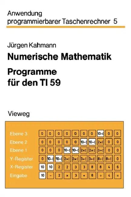 Numerische Mathematik (English, Jürgen Kahmann)