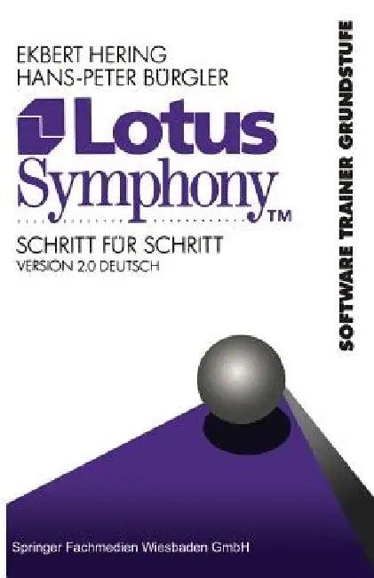 Lotus Symphony Schritt Für Schritt (English, Ekbert Hering | Hans-Peter Bürgler)