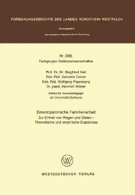 Emanzipatorische Familienarbeit (English, Siegfried Keil)