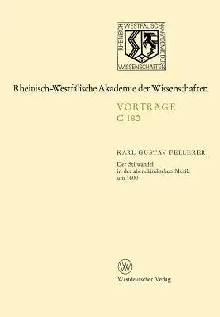 Geisteswissenschaften (English, Karl Gustav Fellerer)