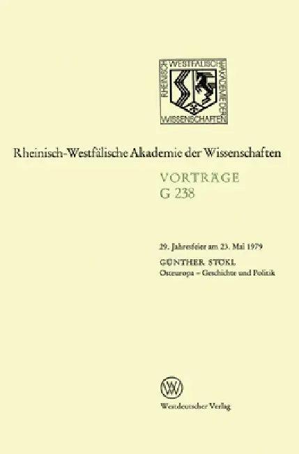 Osteuropa - Geschichte und Politik (English, Günther Stökl)
